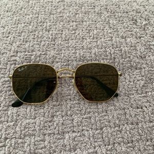 Polarized Ray ban Hexagon Sunglasses